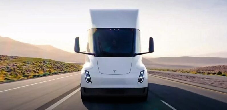 Tesla представила першу електричну вантажівку Tesla Semi